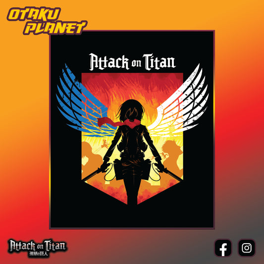 T-Shirt Mikasa's Wings - AOT